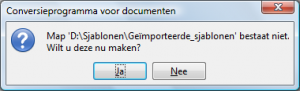 conversieprogramma vervolg 3